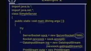 Lecture -30 Client-Server Programming In Java