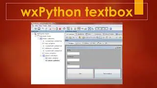 wxPython in Python Lecture 3