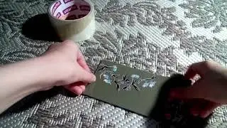 Как сделать конверт для мини реборна/DIY