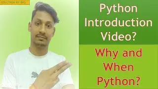 Python Introduction Video, Why #python What is #python , #pythonprogramming #pythoncode