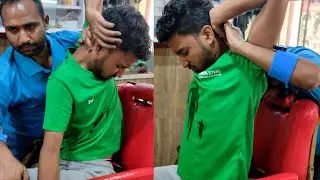 Loud Neck And Back Cracking Massage I ASMR Oddly Satisfying