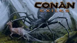 ÖRÜMCEKLE CEBELLEŞEN HATUN / Conan Exiles Türkçe Oynanış - Bölüm 7
