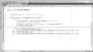 Java InputStream Demo