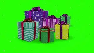 Gift Box Animation with Green Screen | Free Download