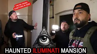 HAUNTED ILLUMINATI MANSION IN THE FOREST WITH SECRET ROOM INSIDE!