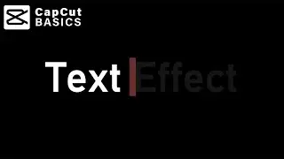 Create a Text Color Change Effect in CapCut