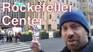Exploring Rockefeller Center at the Holidays in Manhattan, New York
