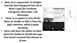 How to Turn Off Meta AI on Instagram, WhatsApp, and Facebook