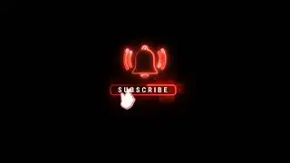 Subscribe Neon Button, Neon Button, Youtube Neon button