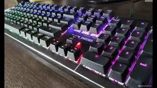 Обзор клавиатуры Black Sword RGB