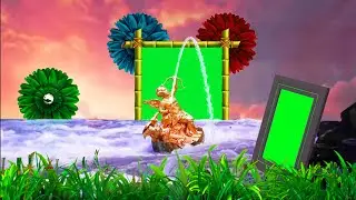 Wedding Green Screen Effects 2022 || 3D+Dil green screen photo frame background video