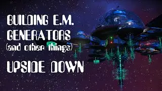 Building an Electromagnetic Genererator upside down in No Man's Sky 