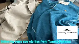 Unboxing Some New Clothes From Tommy Bahama