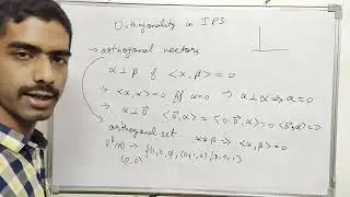 Lec-7 Orthogonal Vectors, Orthogonal and Orthonormal Set and Basis, Orthogonal Complement
