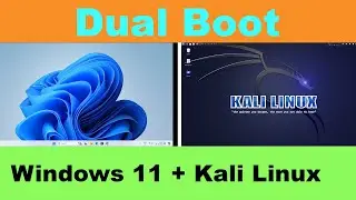 How to Dual Boot Kali Linux & Windows11 from USB | Install Kali Linux With Windows10/11 By Dual Boot