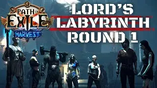 Path Of Exile Lords Labyrinth Walkthrough Round 1