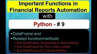 How to sort Data with DataFrame using Python Pandas DataFrame