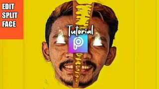 SPLIT FACE EDITING | PicsArt Tutorial 2020