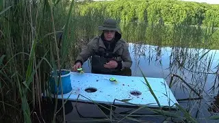 Весенняя Рыбалка По Зимнему, Ловлю Рыбу Под Ногами на Зимние Удочки, Утренний Карась!