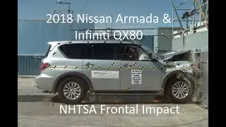 2018 Nissan Armada/Patrol & Infiniti QX80 NHTSA Frontal Impact