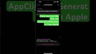 How to generate an AppClip QR code 