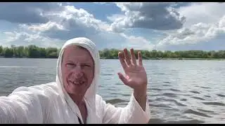 на сап доске по Осетру весной 2024
