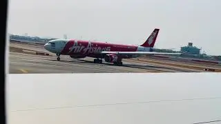 EVA Air AMS-BKK Landing #thailand