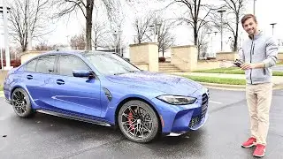 2023 BMW M3 Competition xDrive: POV Start Up, Exhaust, Test Drive, Walkaround and Review