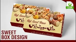 How to Design a Sweet Box in CorelDraw | Box Packing Design  | Graphics Inn