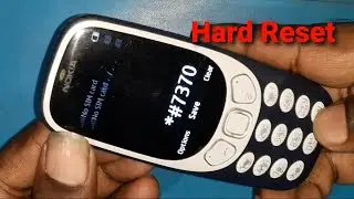 Nokia Ta 1030 Hard Reset /Nokia 3310 Security Code Reset / Nokia Mobile Master Code