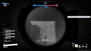 Ghost in Smoke, The Finals Sniper in Smoke with Night Vision