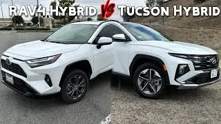 Hyundai Tucson Hybrid vs. Toyota RAV4 Hybrid -- Which Should You Buy?