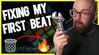 Fixing one of the first beats I ever made in FL Studio