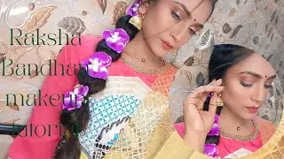 ||raksha Bandhan makeup tutorial||simple makeup tutorial 📿🧿