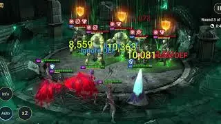 Lydia The Deathsiren Dark Elves Faction Crypt Stage 20 1min Autorun