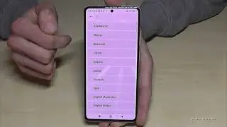 Redmi Note 12 Pro (5G): How to change the language?