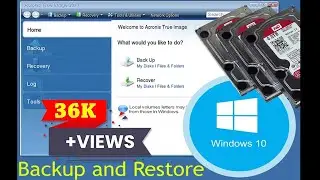 How to Backup and Restore Windows 10 or 11 Use Acronis True Image   ~ Acronis True Image