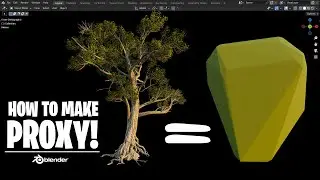 How to Create Proxy in Blender 2024