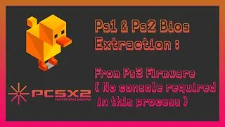 Easy PS1 & PS2 BIOS extraction from PS3 Firmware