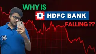 WHY IS HDFC BANK FALLING?? | SHOULD YOU INVEST?!