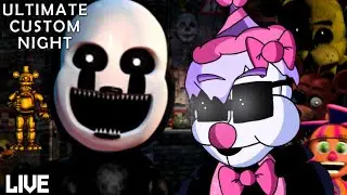 50/20 MODE COMPLETE! | Ultimate Custom Night | (LIVE)