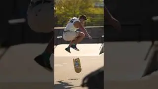 TRIPLE kickflip on skateboard