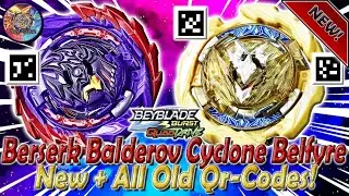 NEW Qr-Codes Berserk Balderov B7 Cyclone Belfyre B7 | Qr-Коды Berserk BALDEROV B7 Cyclone BELFYRE B7