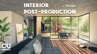Interior Architecture Post-production in Photoshop