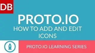 How to Add and Edit Icons | Proto.io Prototyping Tool