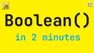 Turn Any Value Into a Boolean in JavaScript (In 2 Mins)