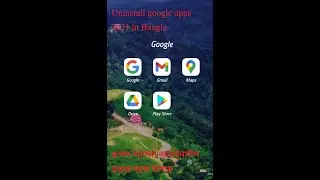 How to Uninstall Any Unwanted Google Apps in Android Device || 2021 New Method In Bangla
