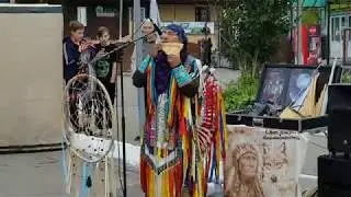 Индеец из Эквадора Edison ~ El pastor solitario. День города Муром.3.08.2019