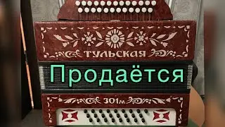 Гармонь Тульская 301м продаётся