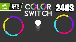 I made COLOR SWITCH with RTX in 24 HOURS using UNITY